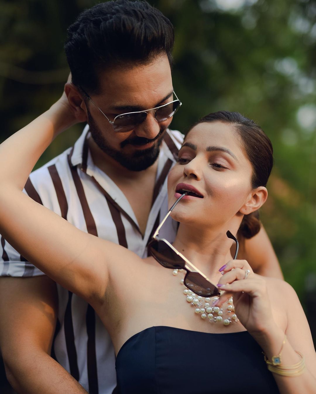 बोल्ड अंदाज में गोवा में छुट्टियां मनाती दिखी रुबीना दिलैक