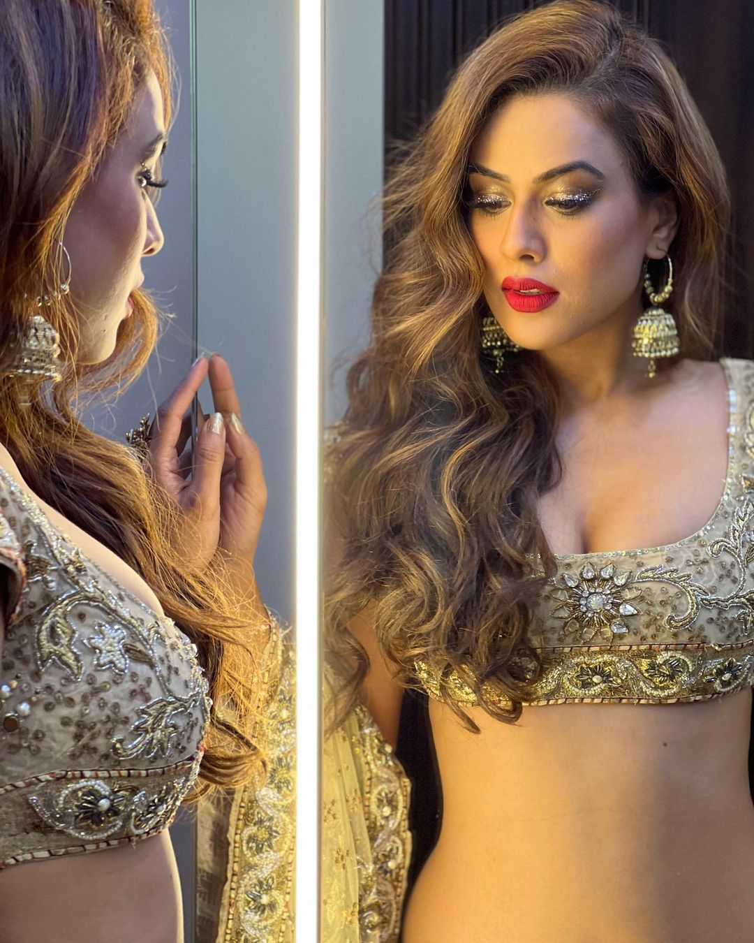 Nia Sharma: शीशे में खुद देख अपनी ही दीवानी हुईं निया शर्मा, तस्वीरें शेयर कर लिख दी ऐसी बात!