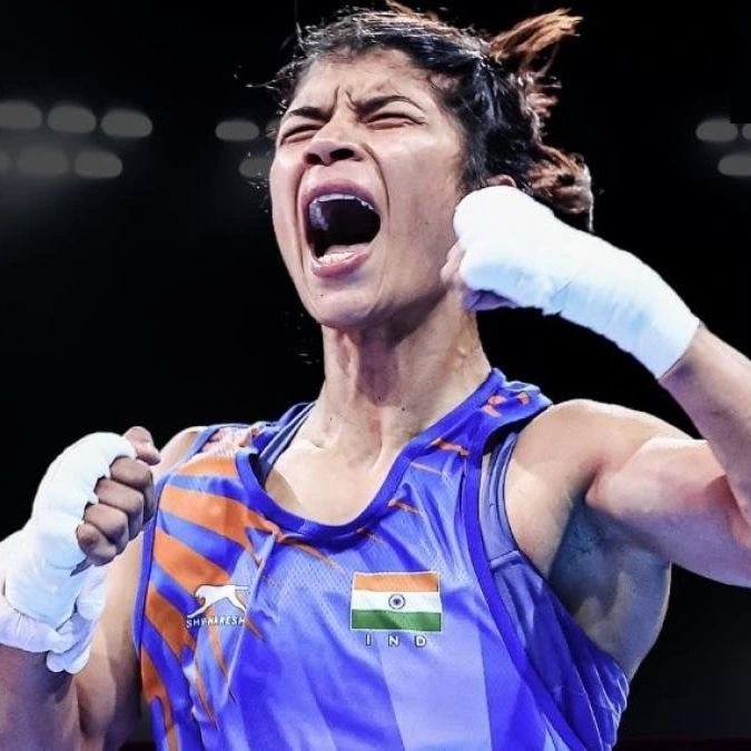 IN PICS: वर्ल्ड चैंपियनशिप में Nikhat Zareen का दिखा जलवा, 52 किलो के वर्ग में जीता गोल्ड