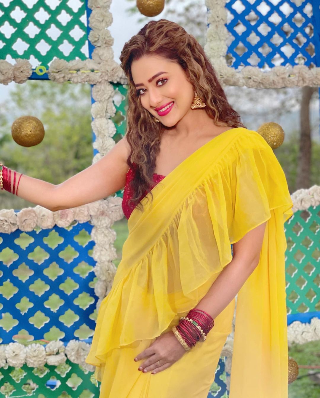 Anupama की Kavya साड़ी में लगीं अप्सरा सी खूबसूरत