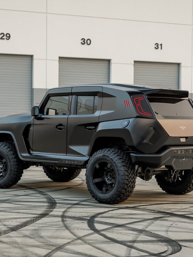 आर्मी टैंक जैसे फीचर्स के साथ आई है यह SUV, बम और गोलियां का भी नहीं होता असर