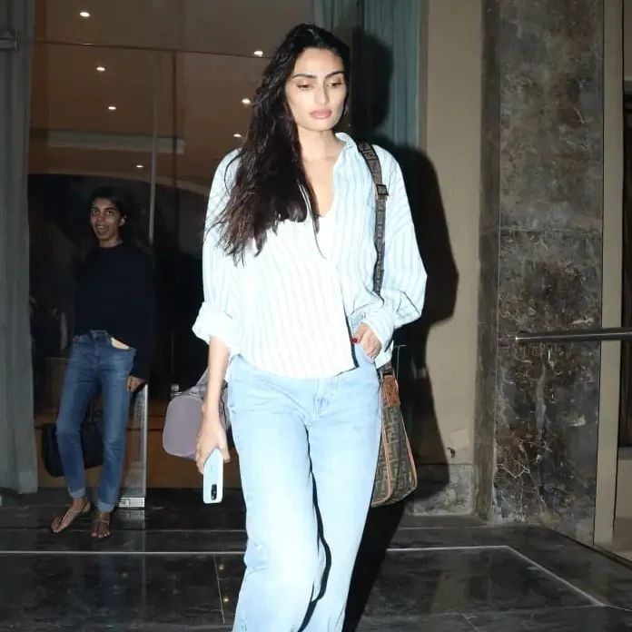 शादी की खबरों के बीच मुंबई के इस फाइव स्टार होटल में स्पॉट हुए Kl rahul-Athiya Shetty, देखें तस्वीरें