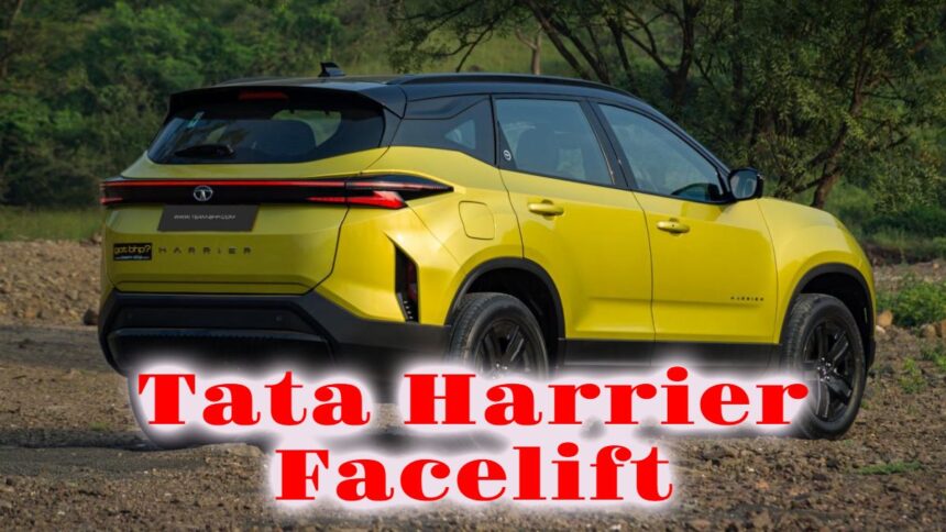 tata harrier facelift
